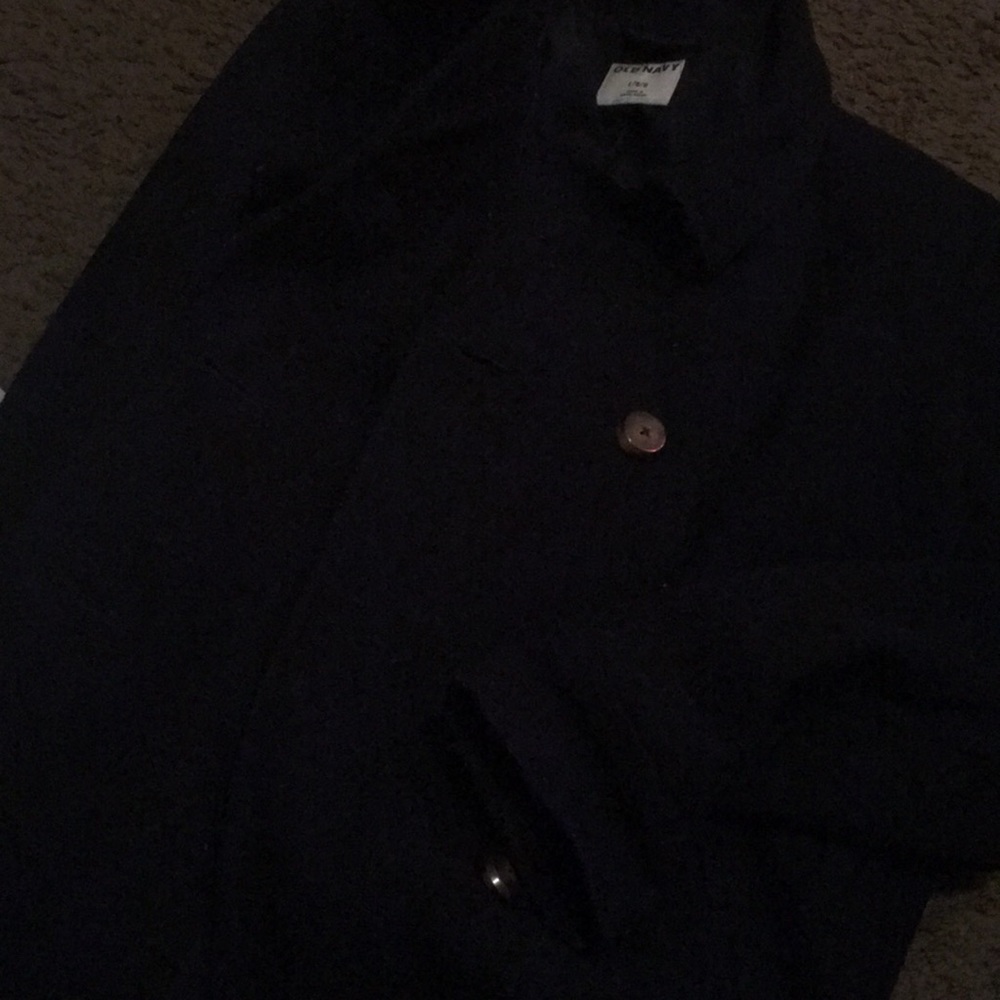 Navy Blue Trench Coat